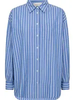 Freequent Blouse Zappa - Ultramarine Offwhite