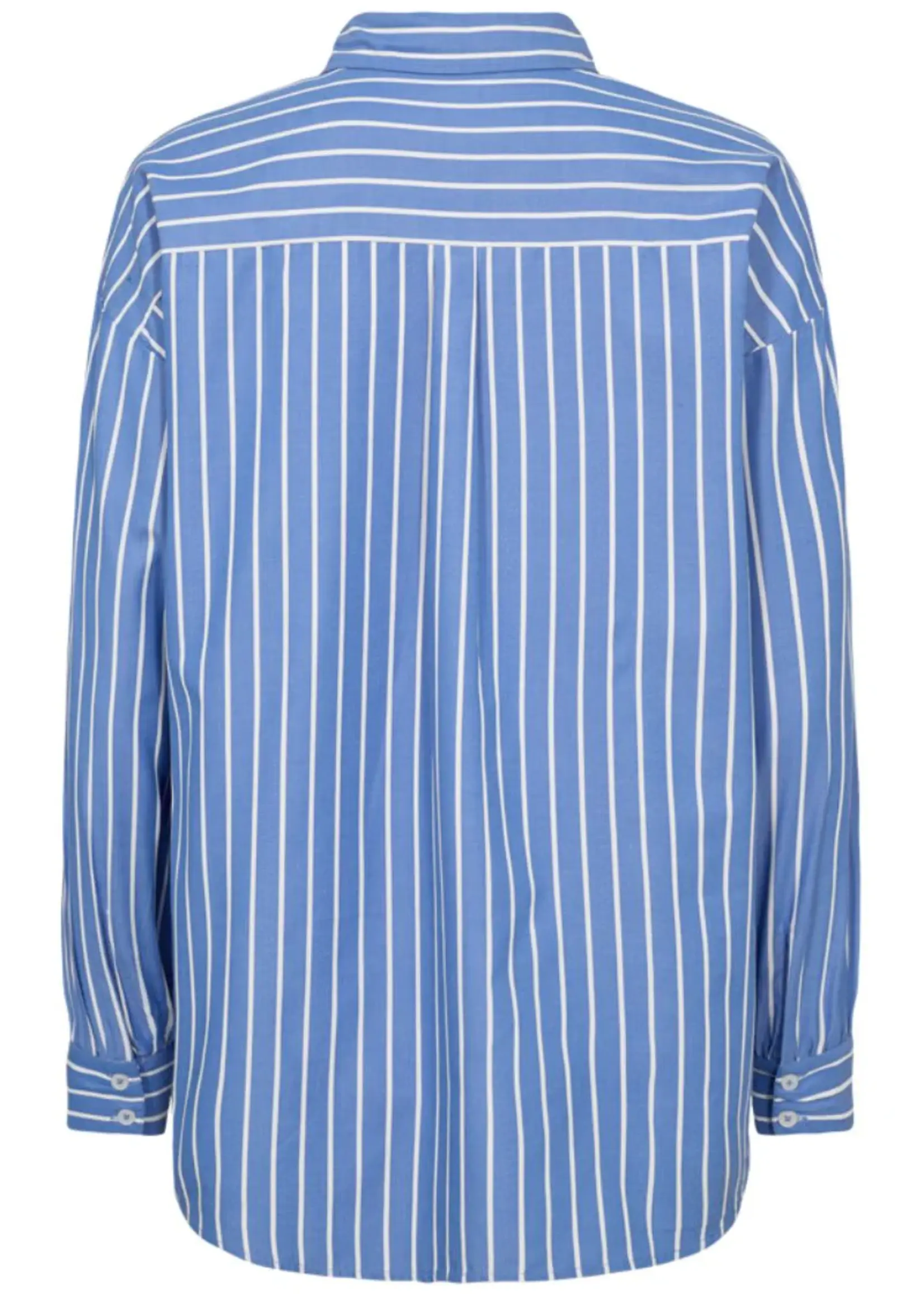 Freequent Blouse Zappa - Ultramarine Offwhite