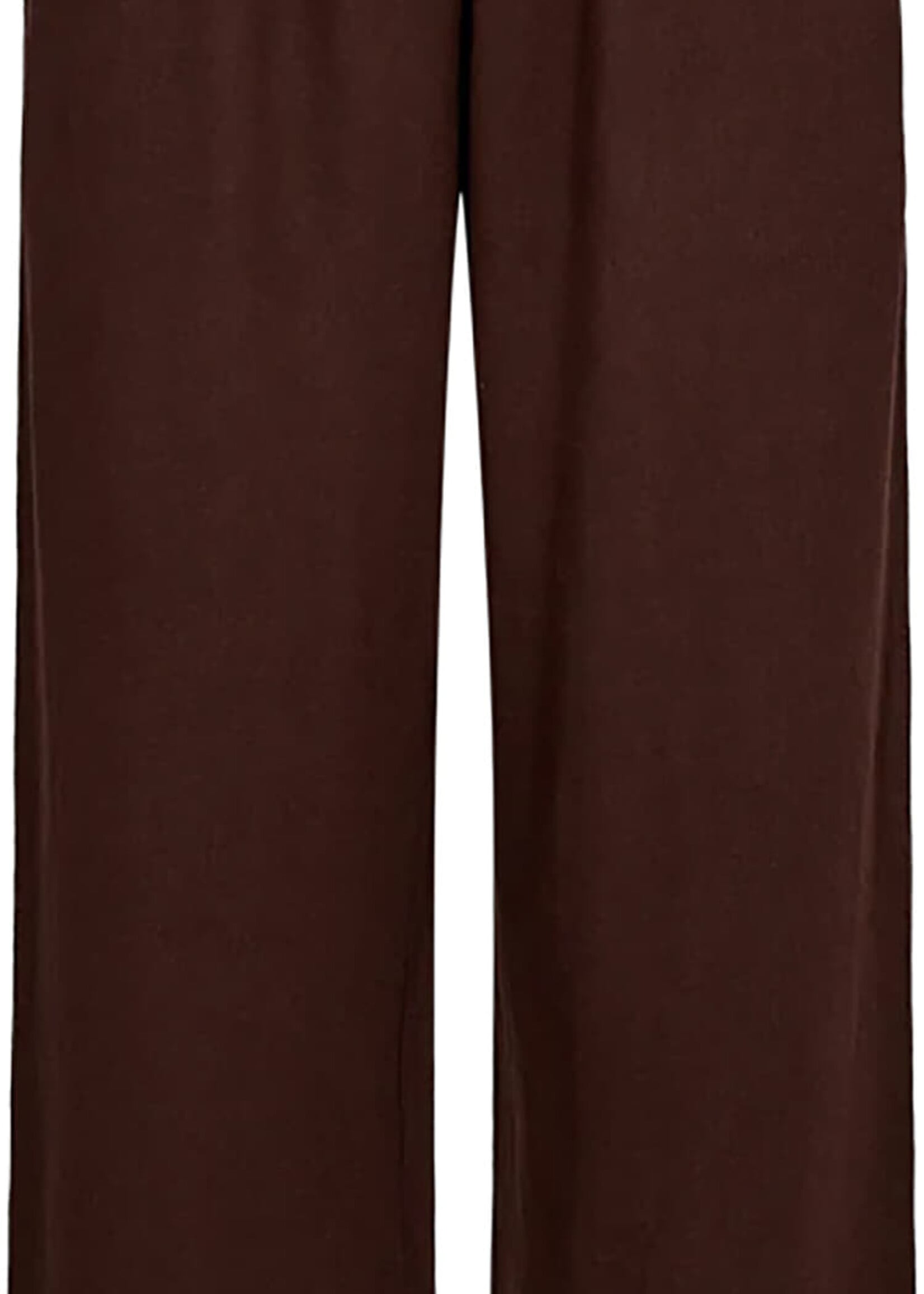 Freequent Broek Linnen Lava Ankle - Coffee Bean