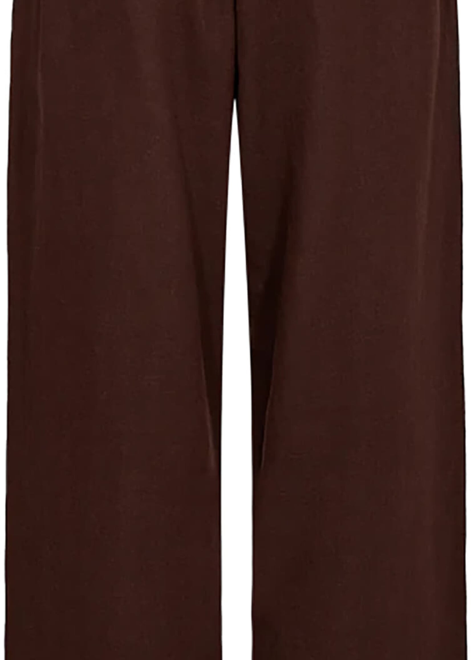 Freequent Broek Linnen Lava Ankle - Coffee Bean