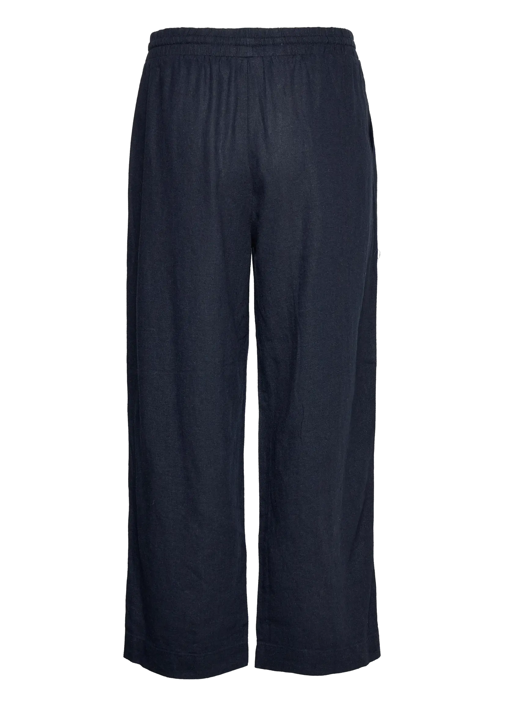 Freequent Broek Linnen Lava Ankle - Navy
