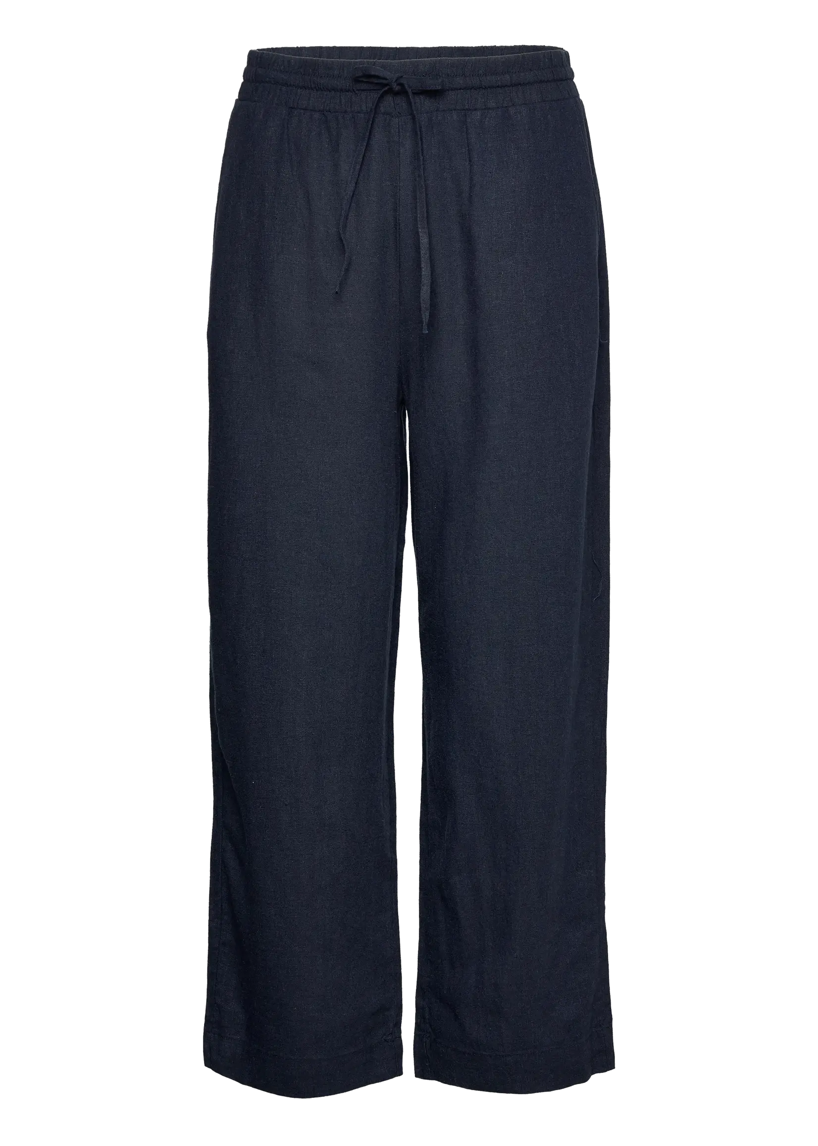 Freequent Broek Linnen Lava Ankle - Navy