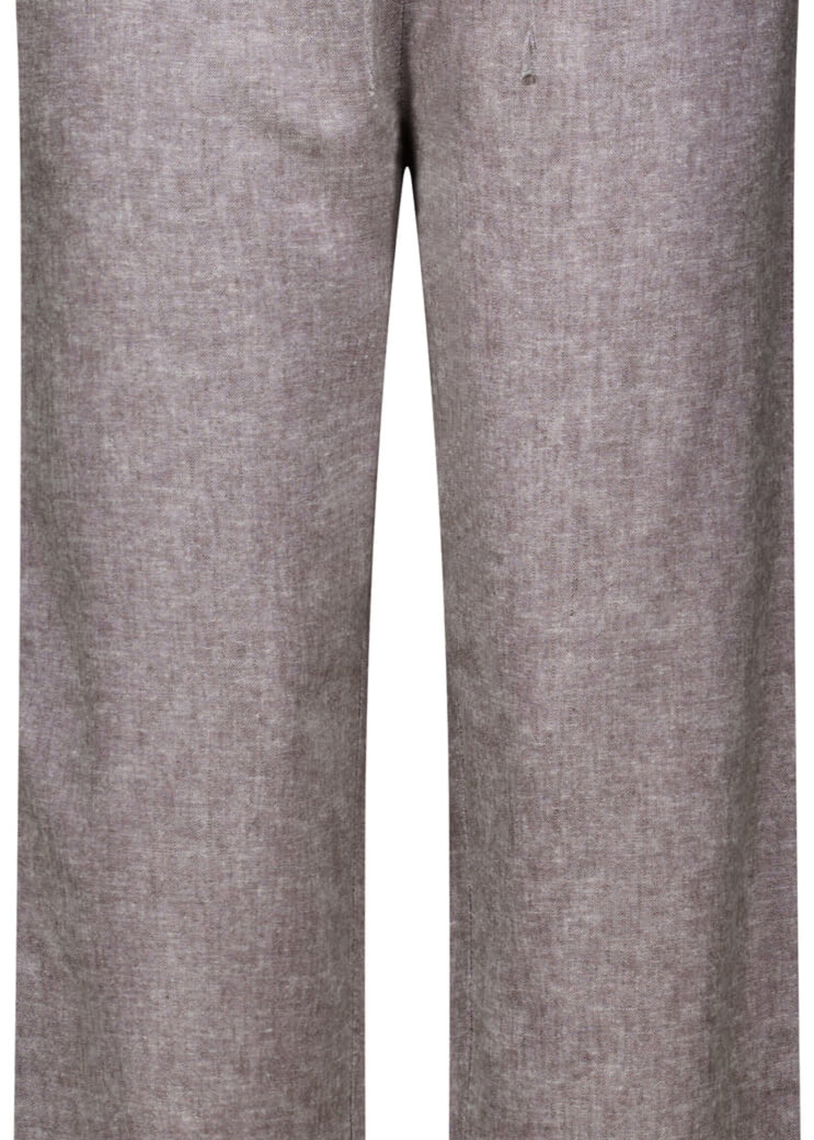 Freequent Broek Linnen Lava Ankle - Morel Melange