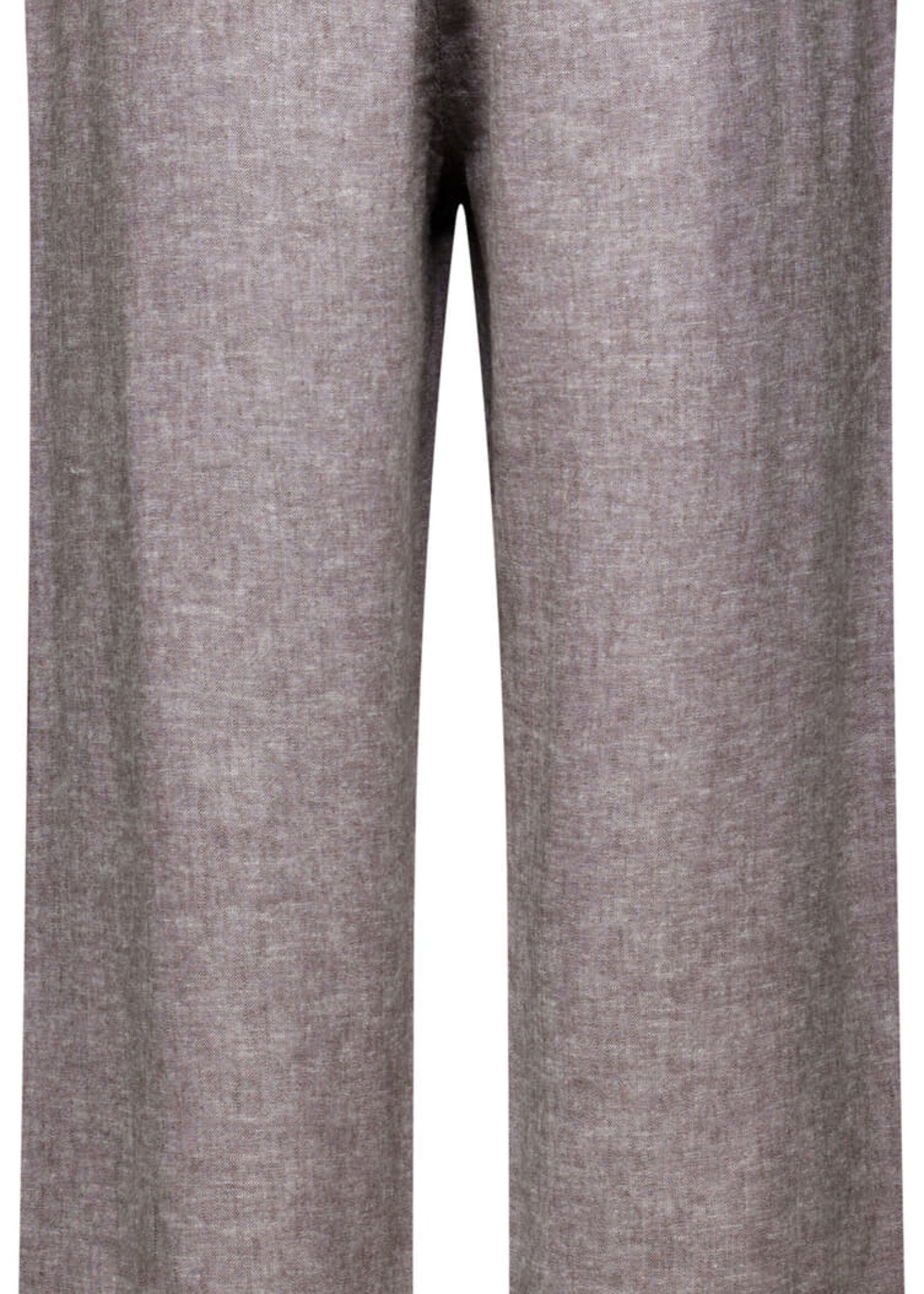 Freequent Broek Linnen Lava Ankle - Morel Melange