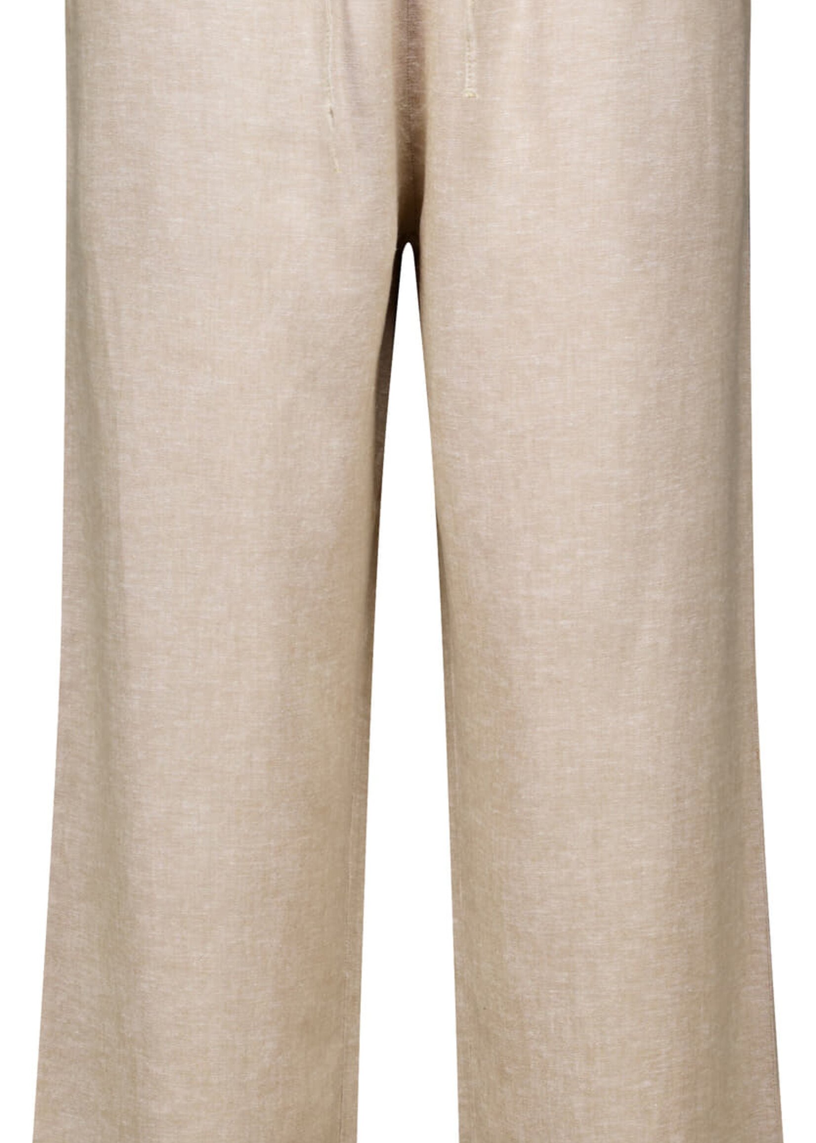 Freequent Broek Linnen Lava Lang - Sand Melange