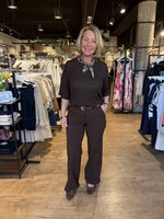 Freequent Shirt Vicky - Coffee Bean