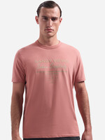 No Excess T-shirt Print - Coral Sand