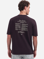 No Excess T-shirt Backprint - Brown