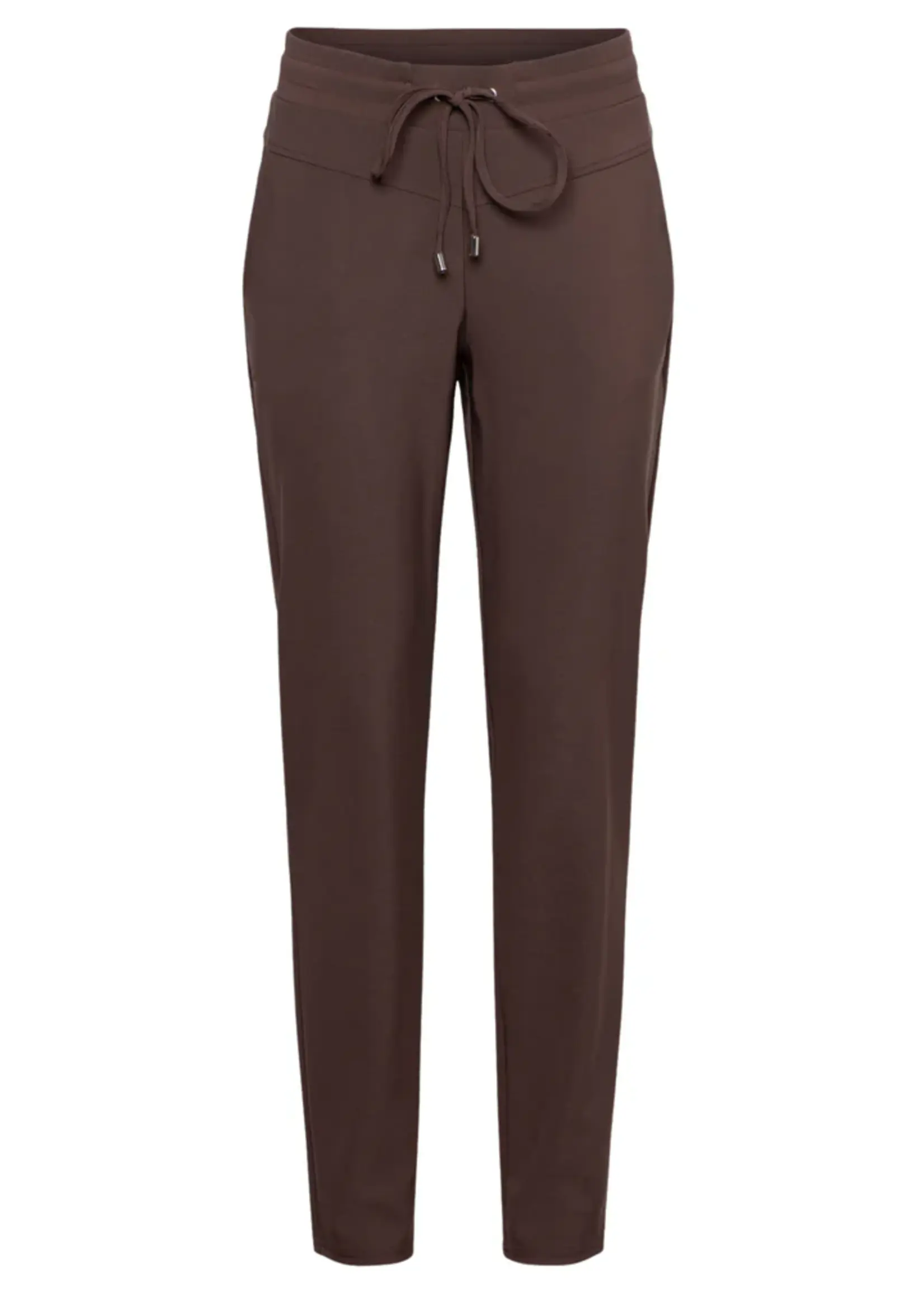 &Co Woman Broek Penny Travel - Chocolate