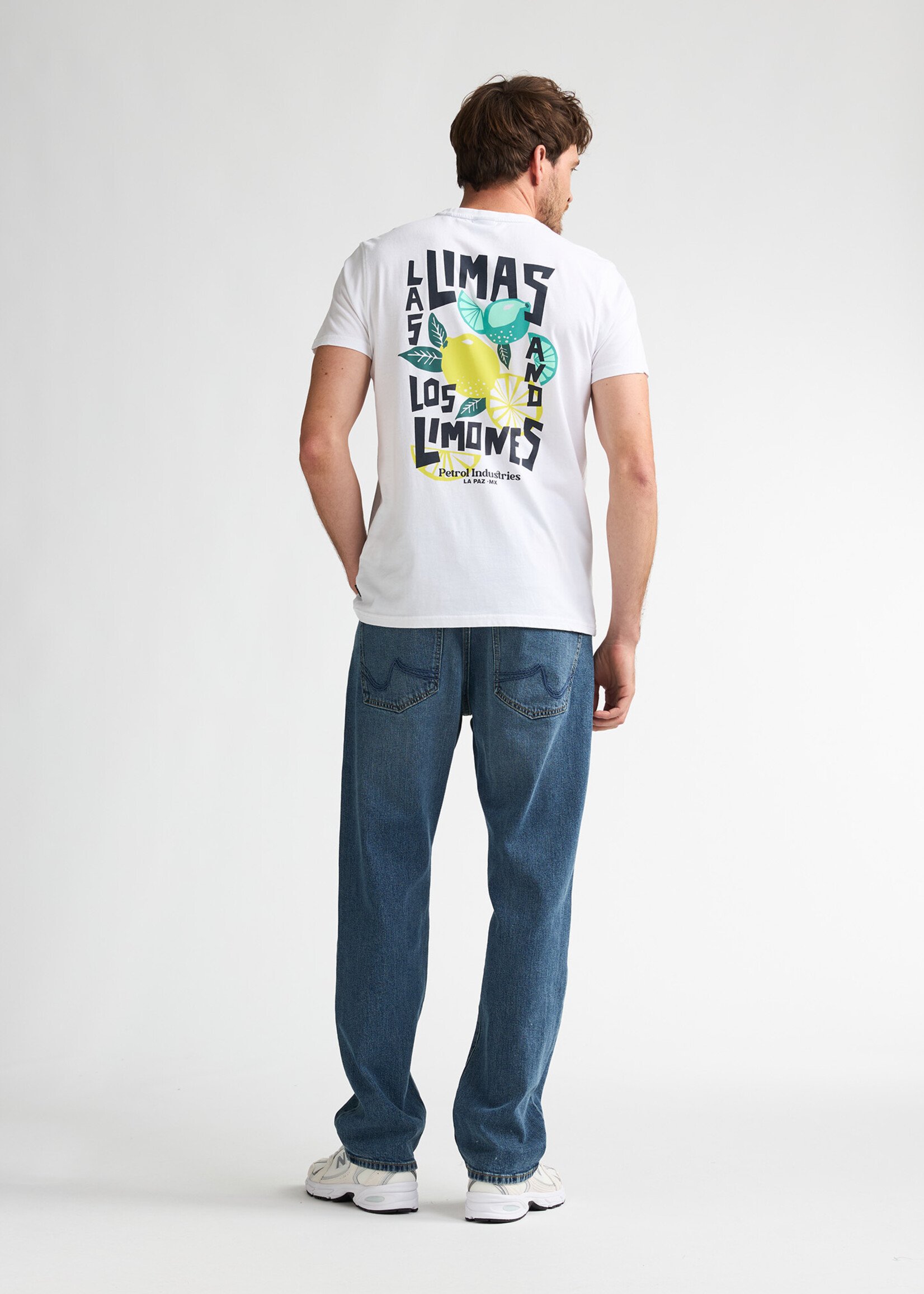 Petrol Industries T-shirt Print Summer - Bright White
