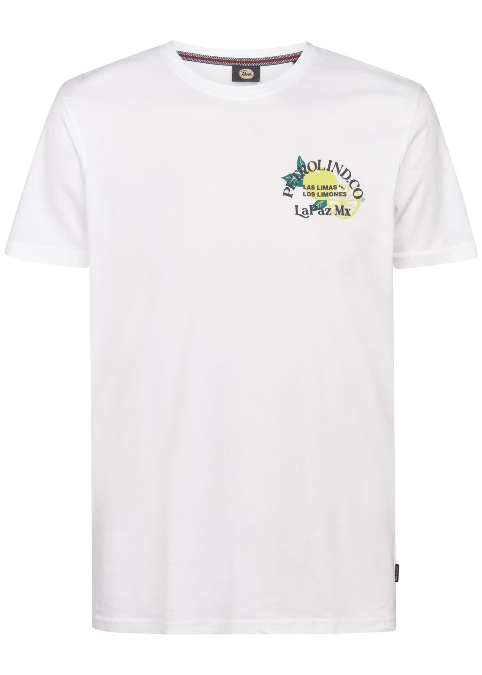 Petrol Industries T-shirt Print Summer - Bright White