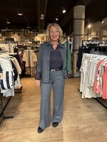 Elvira Broek Fiore - Stiped Navy