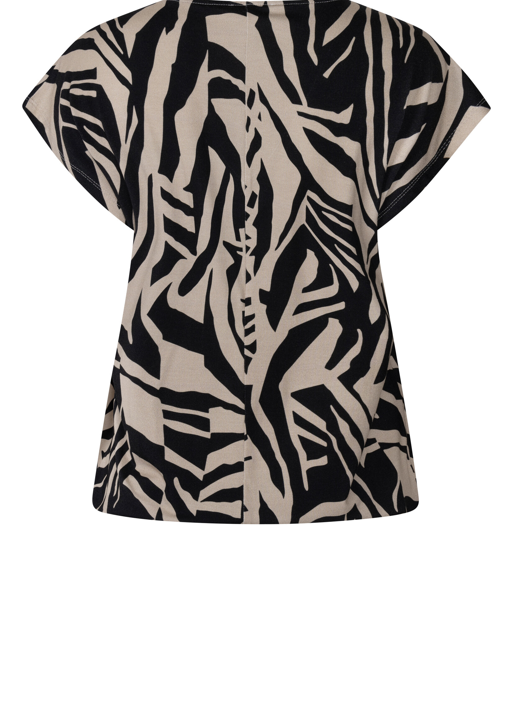 ZOSO T-shirt Roos Printed - Black Sand