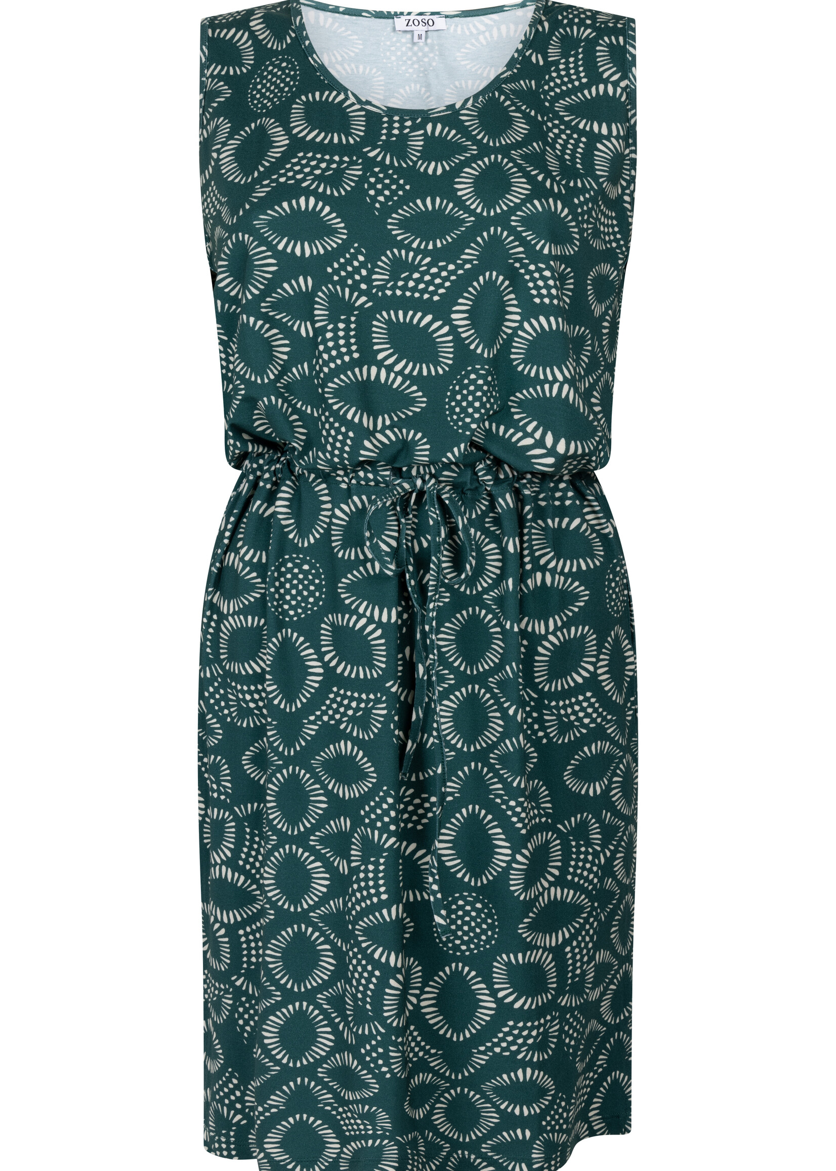 ZOSO Jurk Steffy Printed - Green