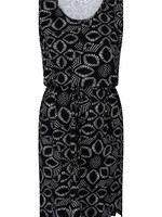 ZOSO Jurk Steffy Printed - Black