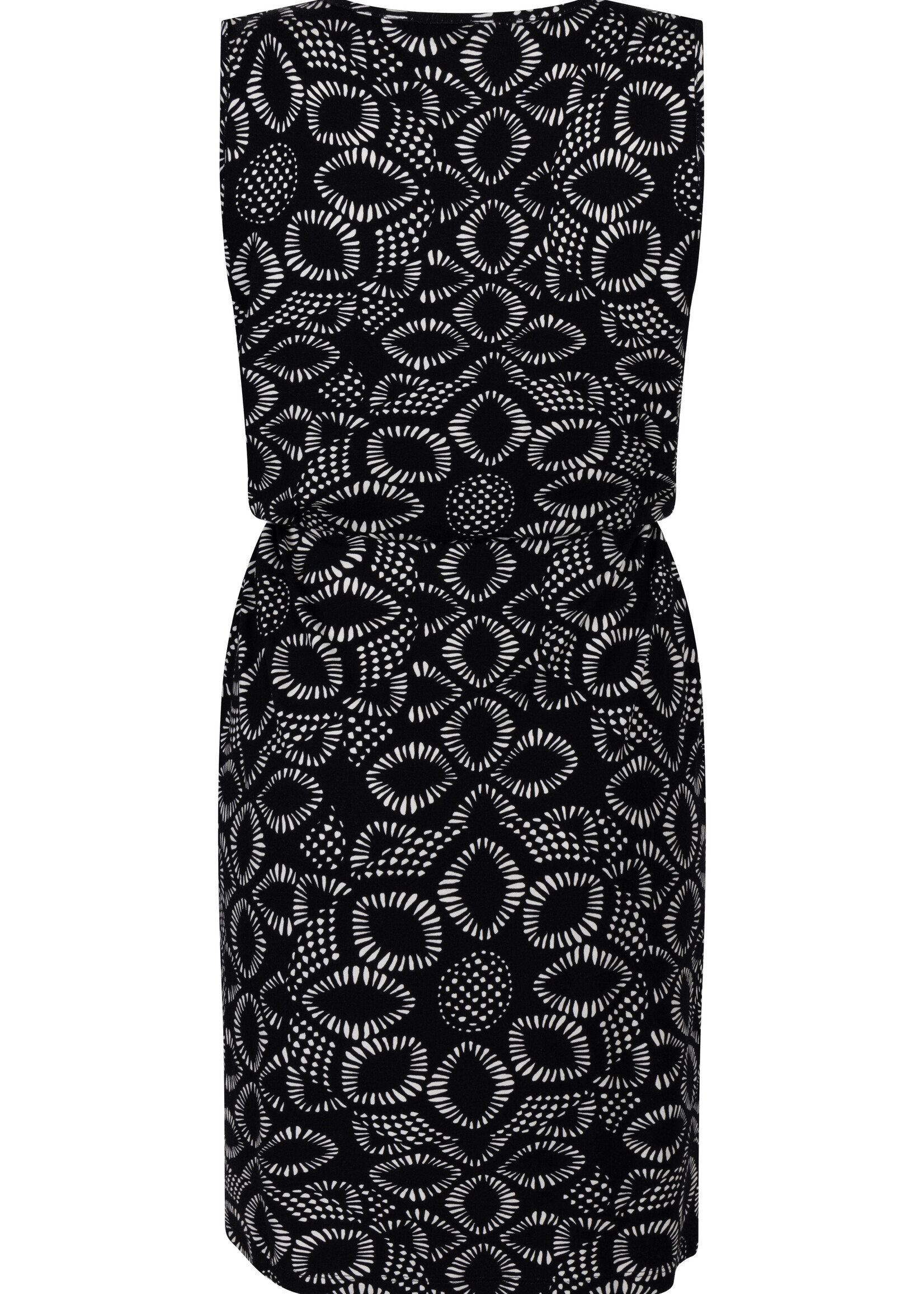 ZOSO Jurk Steffy Printed - Black