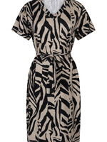 ZOSO Jurk Marit Printed - Black Sand