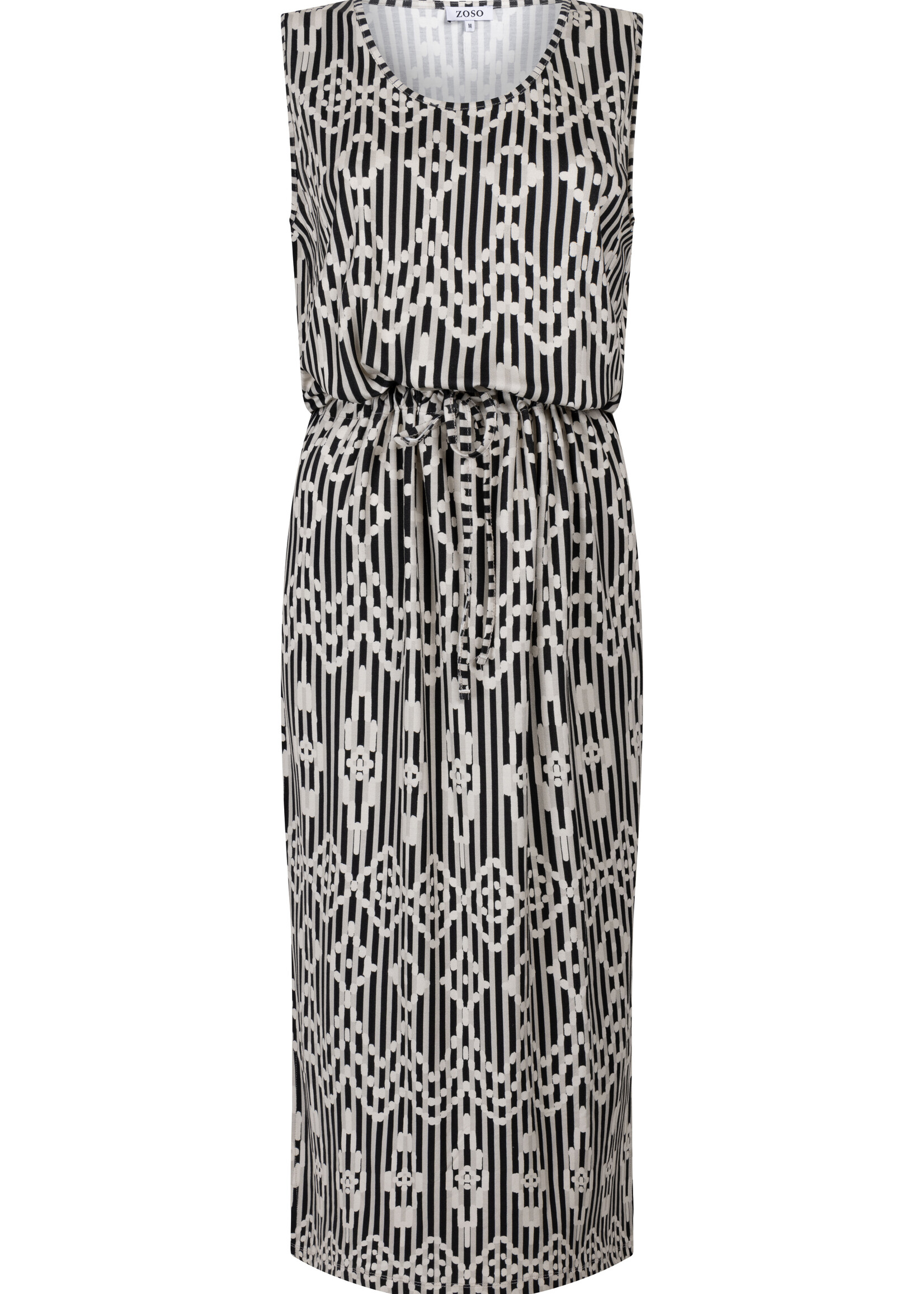 ZOSO Lange Jurk Marlou - Black Sand