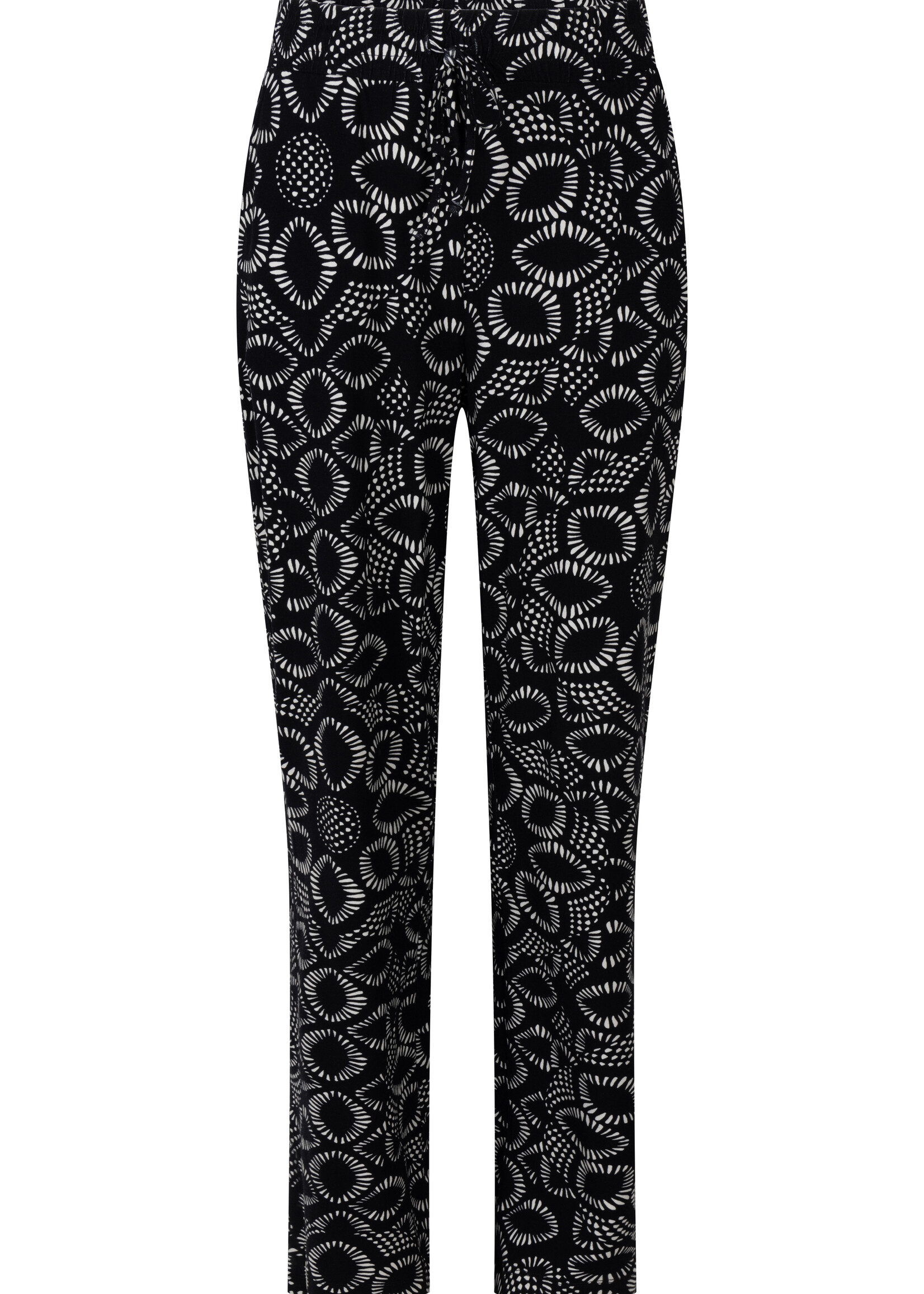 ZOSO Printed Pant Kim - Black