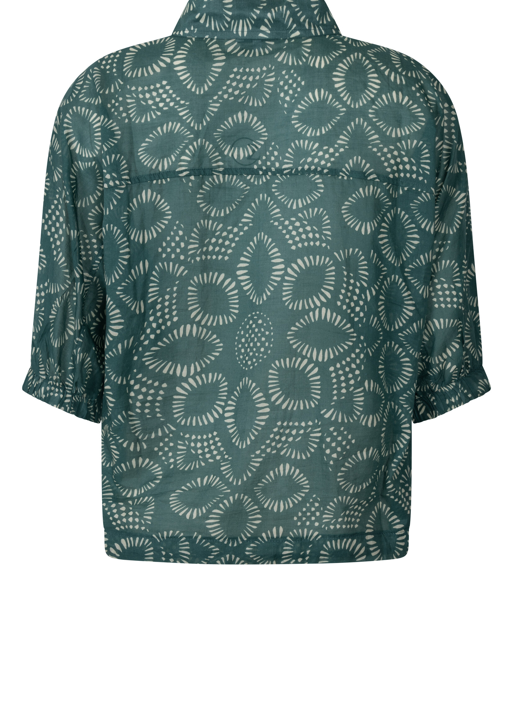ZOSO Blouse Iris Printed Woven - Green