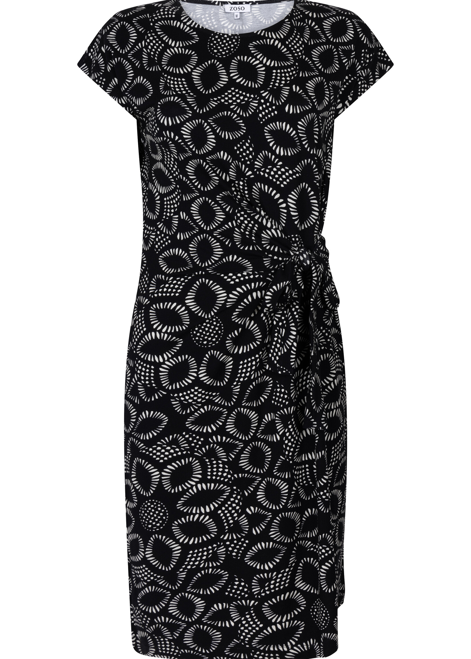 ZOSO Jurk Eliza - Printed Black
