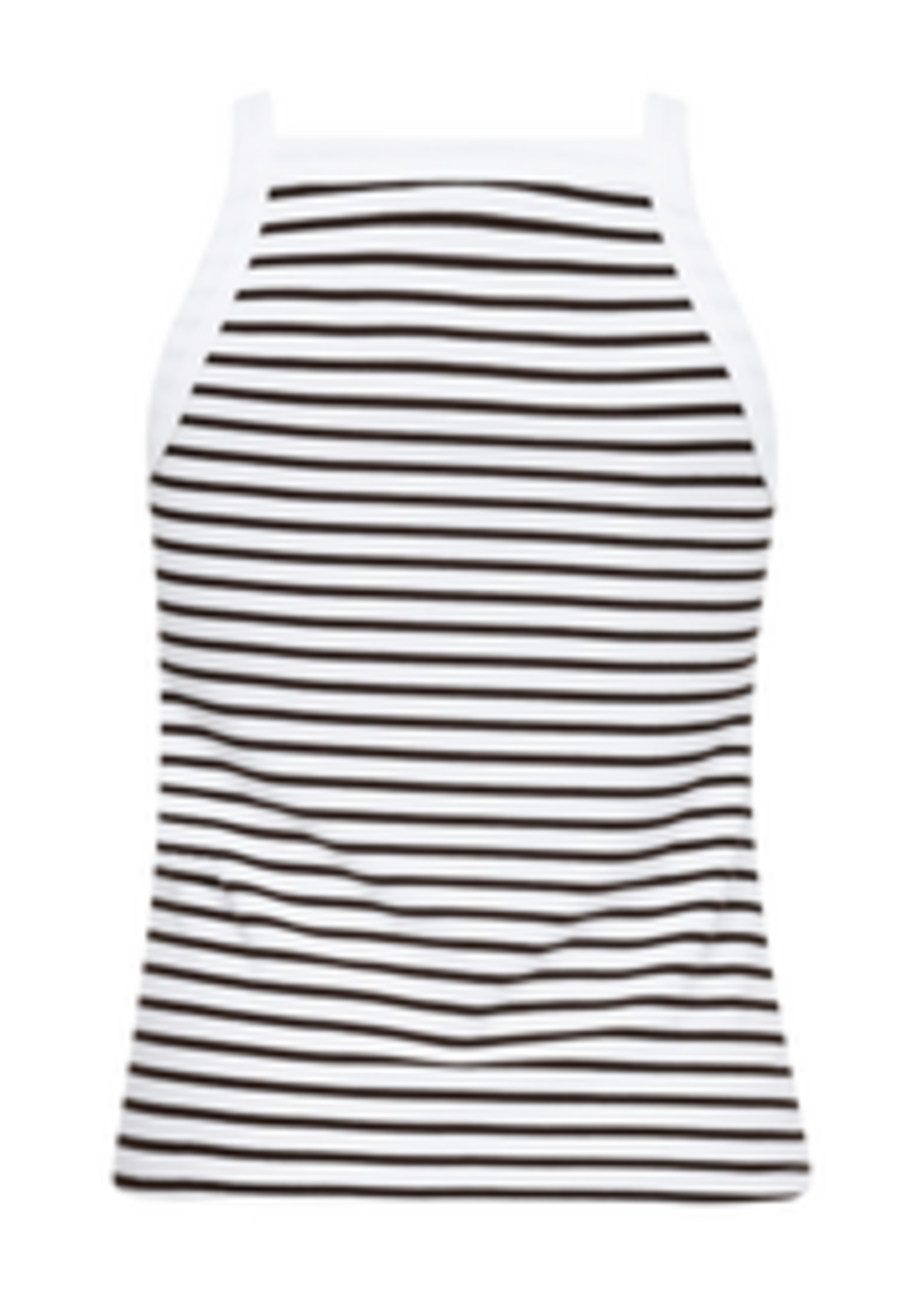 Freequent Top Zia Stripe - Offwhite Brown