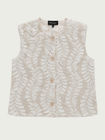 Elvira Gilet Amelia - Creme Sand