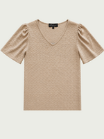 Elvira Top Guusje - Gold Sand