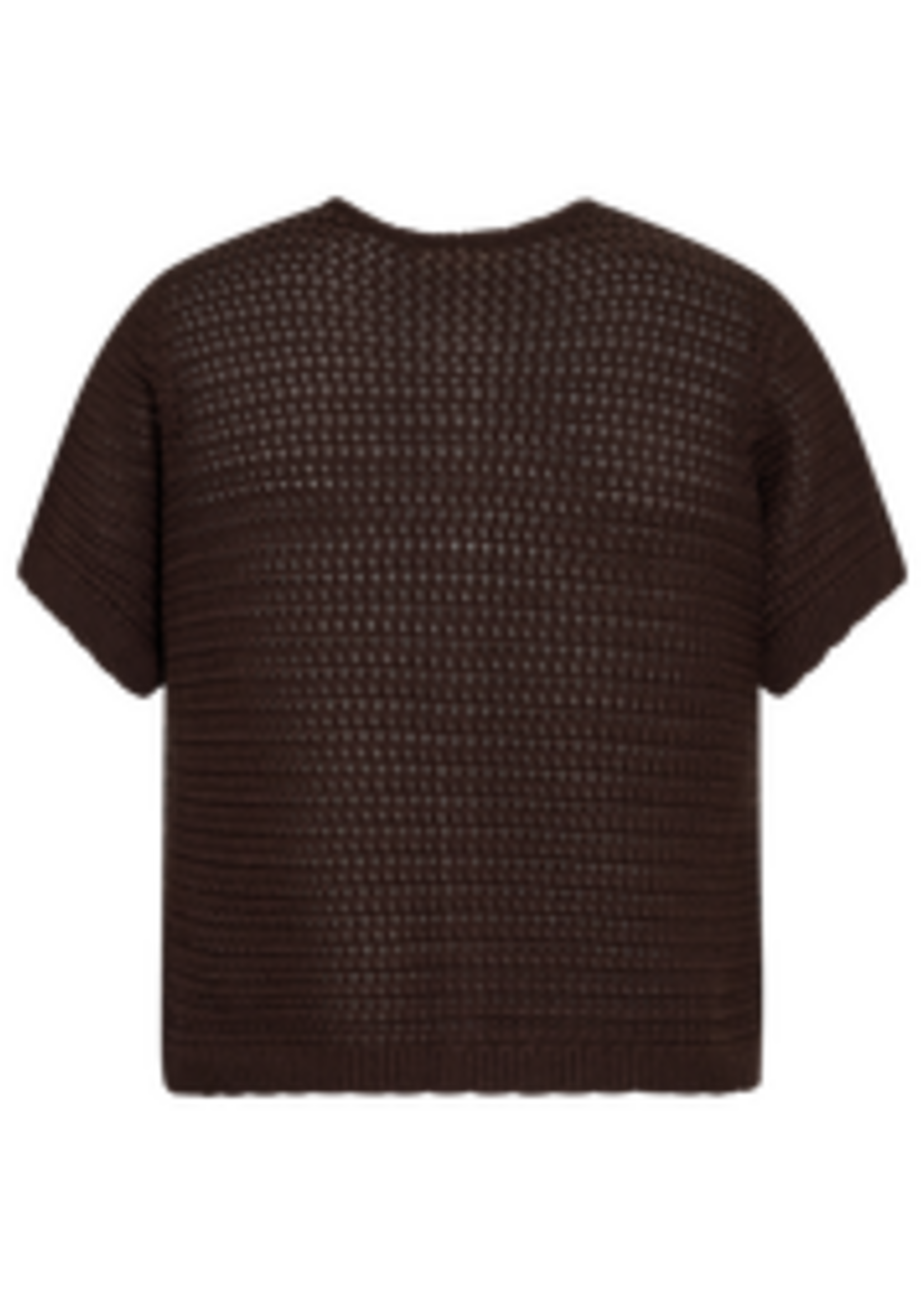 Freequent Vest Tota Hole Patteern - Coffee Bean