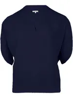 Sophia Perla Top Korte Mouw Judith - Marine