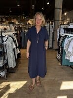 Freequent Shirtdress Esnanina - Navy