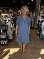 Sophia Perla Jurk Beverly Vintage - Denim