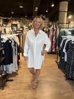 MADE PUBLIC Jurk Blouse Cecile - White