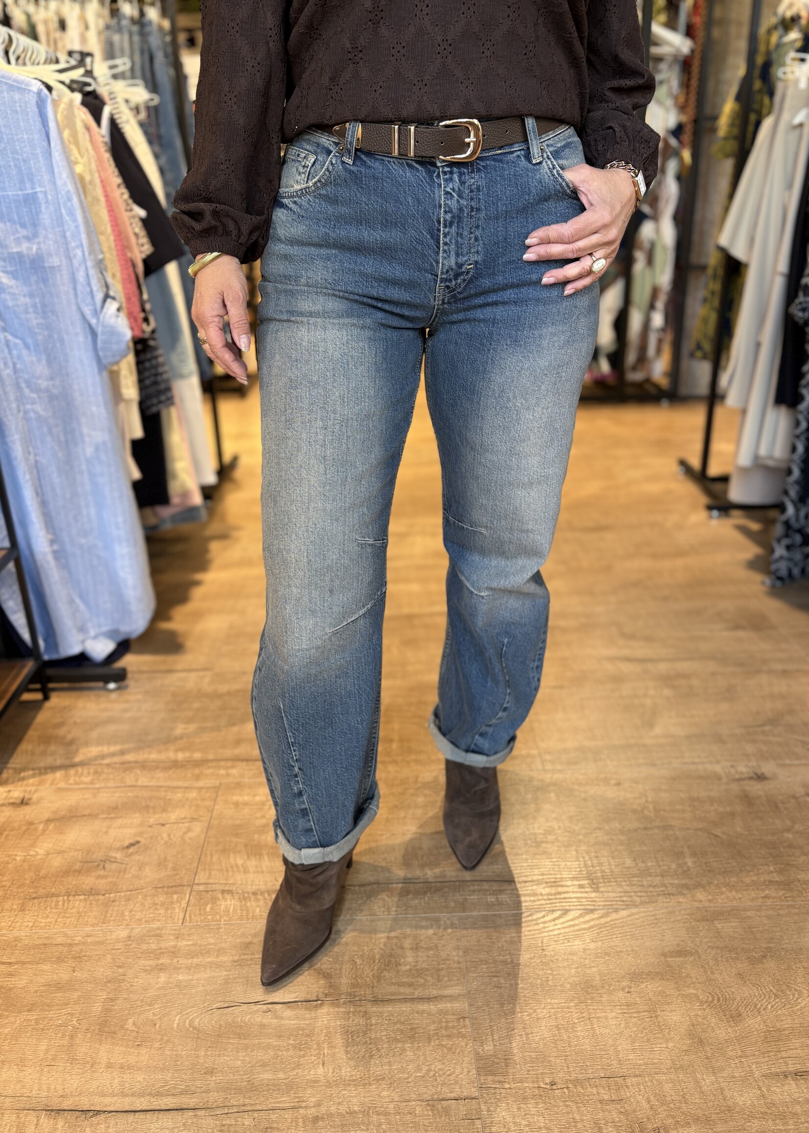 ETIQUETT Jeans Smarty Barrel - Volcanic
