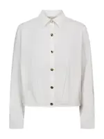 Freequent Shirt Jallo Cropped - Offwhite