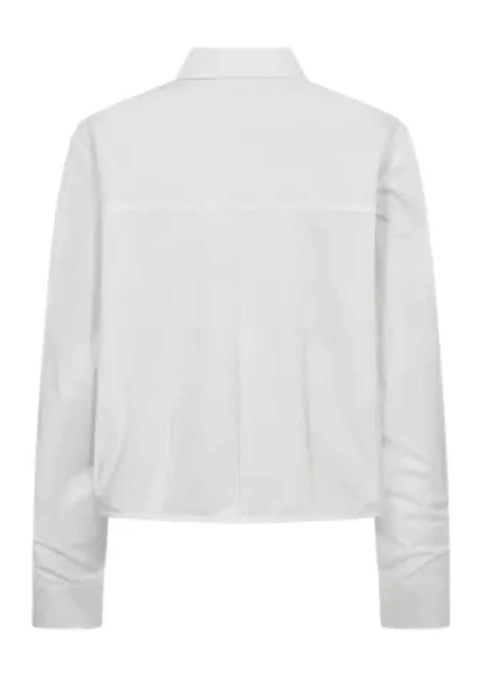 Freequent Shirt Jallo Cropped - Offwhite