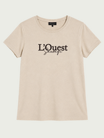 Elvira T-shirt Lquest - Warm Ivory