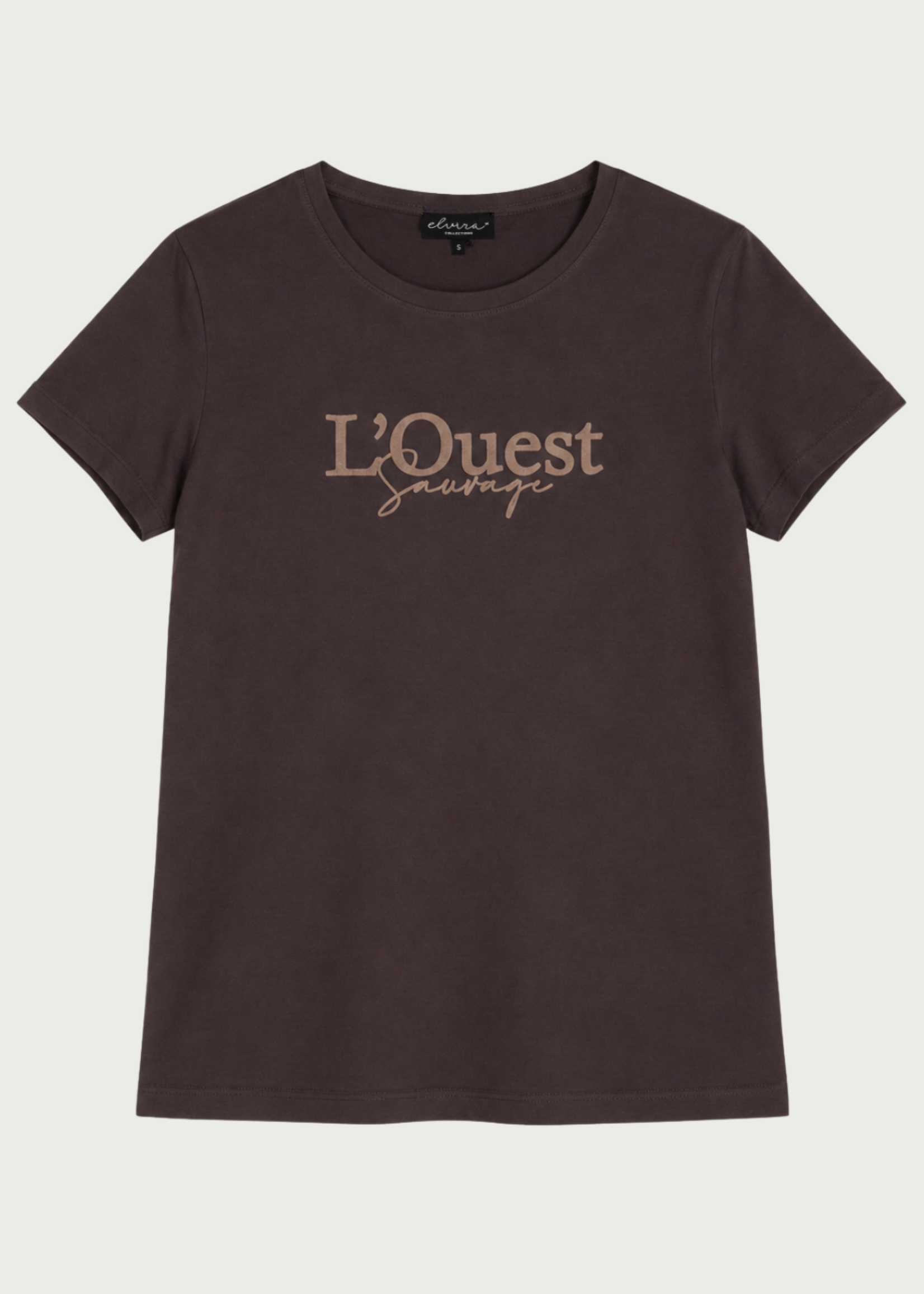 Elvira T-shirt Lquest - Dark Coffee
