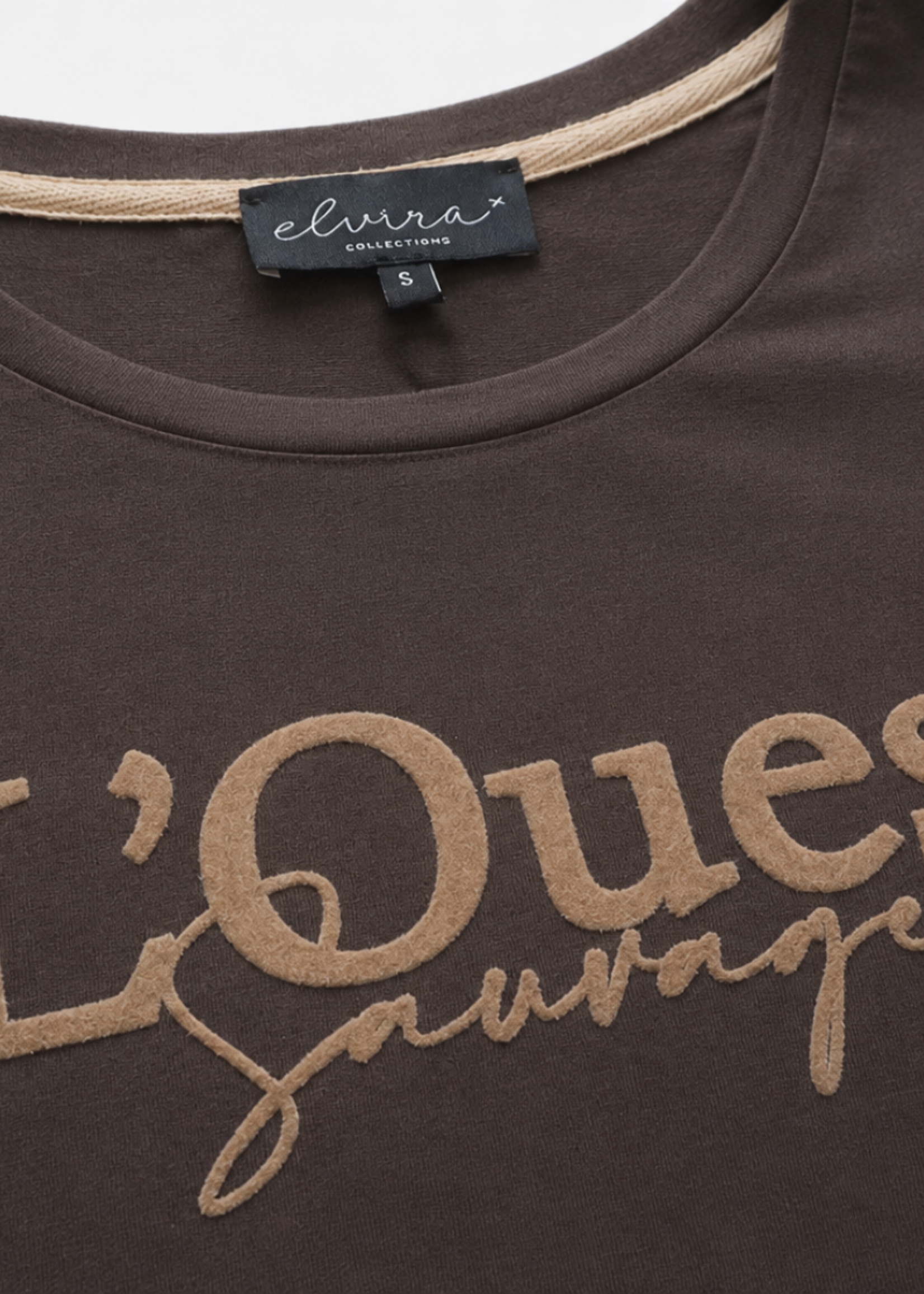 Elvira T-shirt Lquest - Dark Coffee