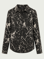 Elvira Blouse June - Brown Zebra