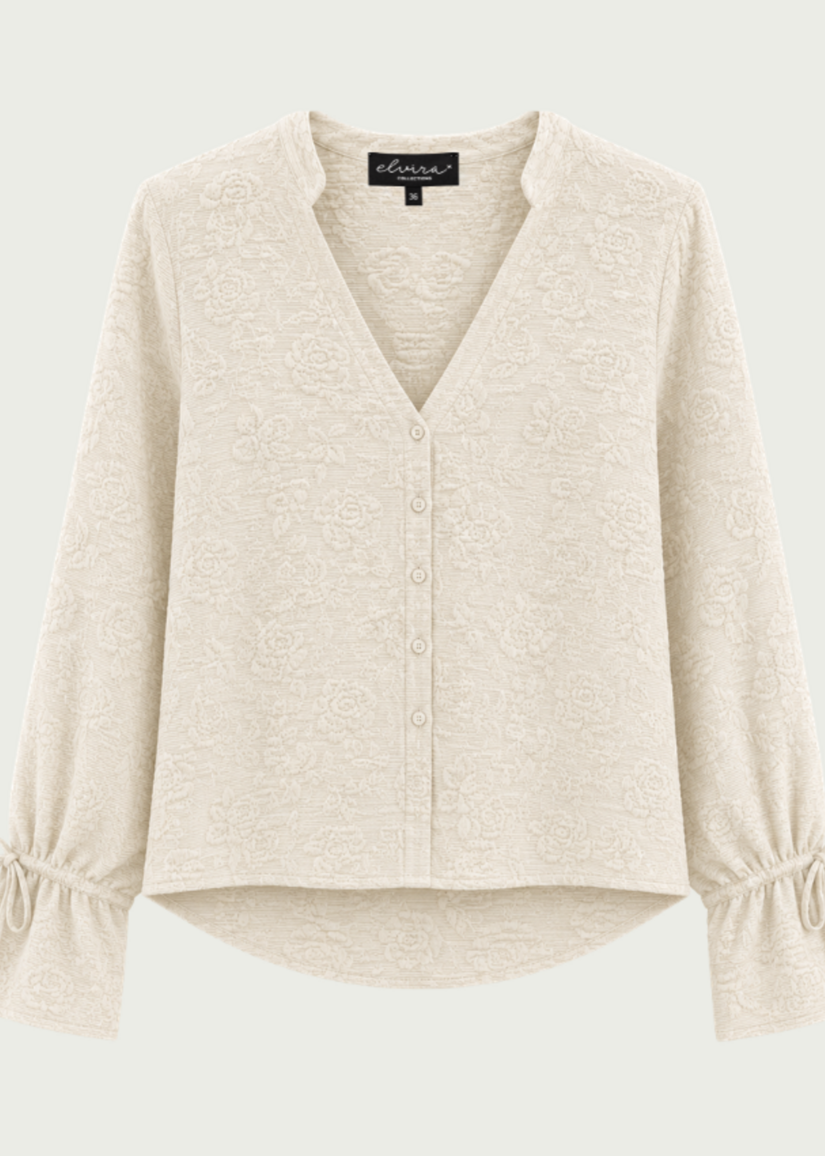 Elvira Blouse Fiora - Ecru