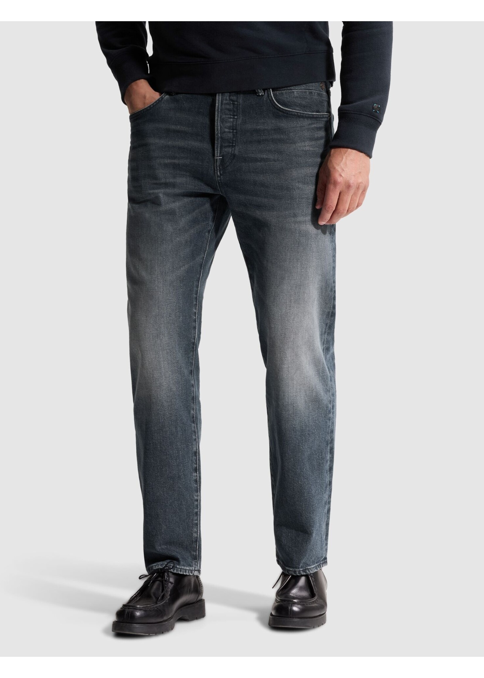 Cast Iron Jeans Steeper Relaxed - Blue Greencast