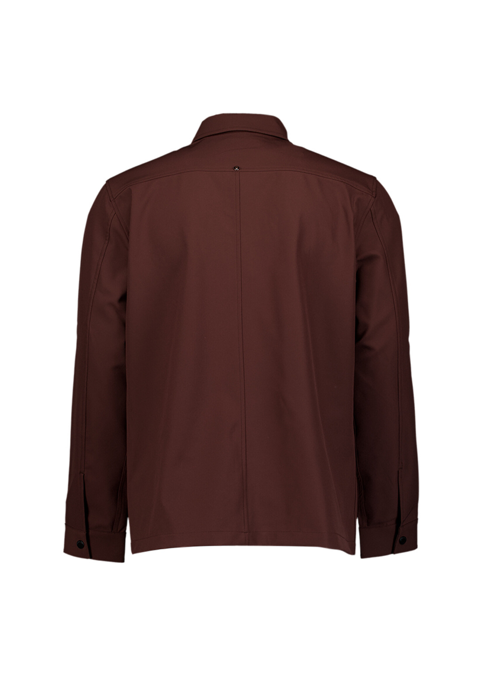 No Excess Overshirt Full Zipper Sedoc - Earth