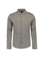 No Excess Overhemd Jersey Printed - Moss
