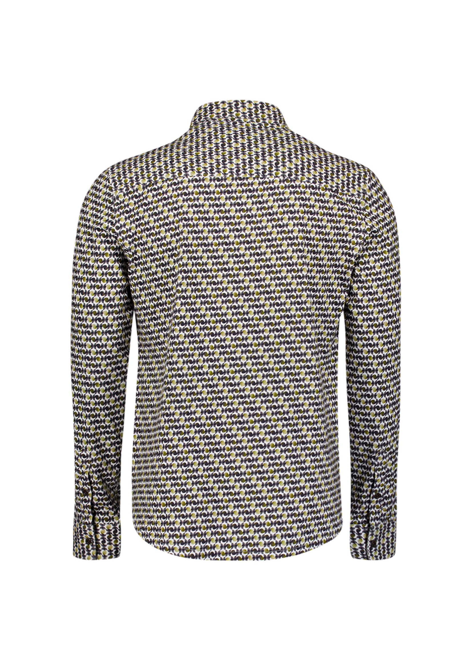 No Excess Overhemd Jersey Printed - Moss