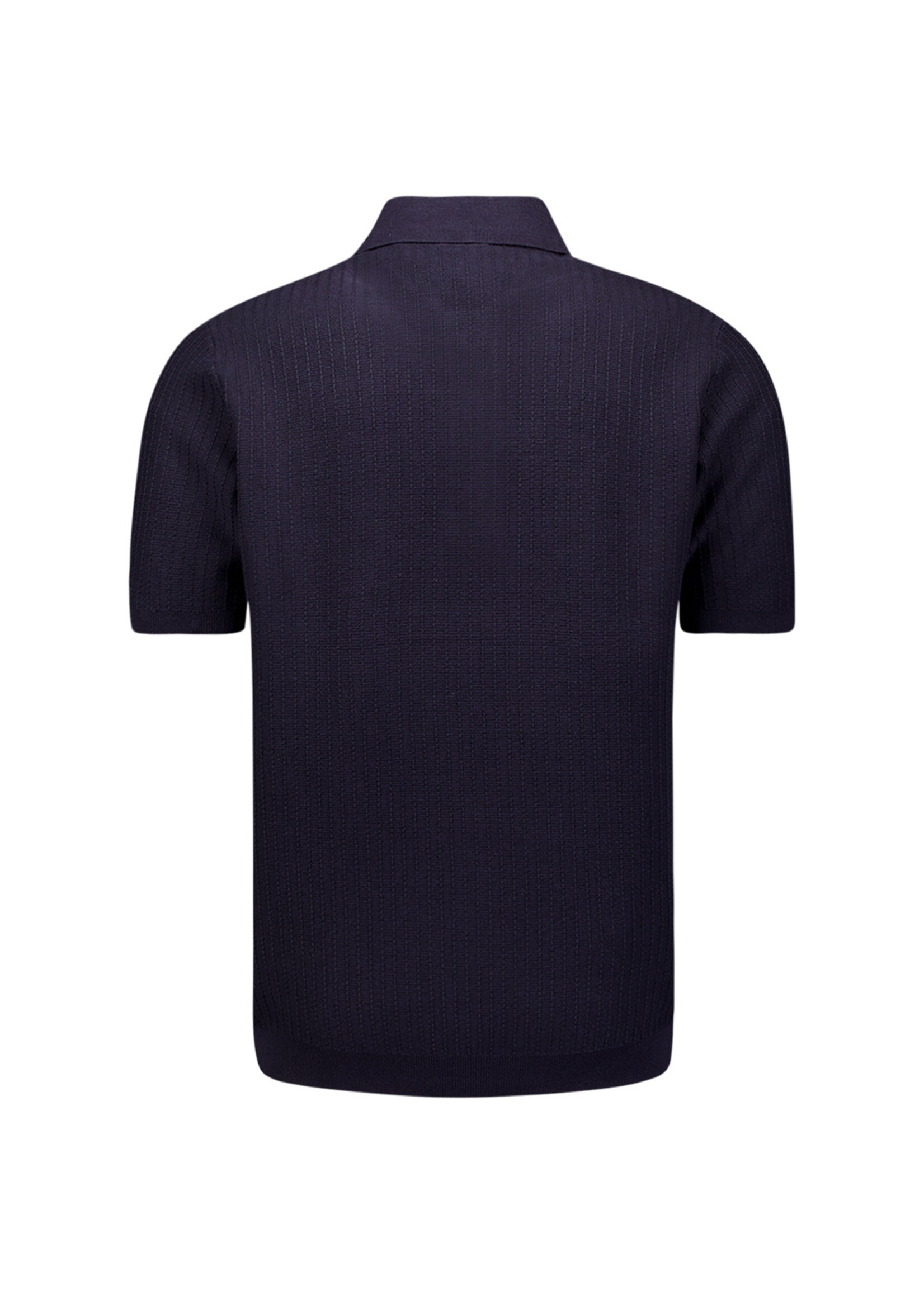 No Excess Pullover Polo - Dark Night