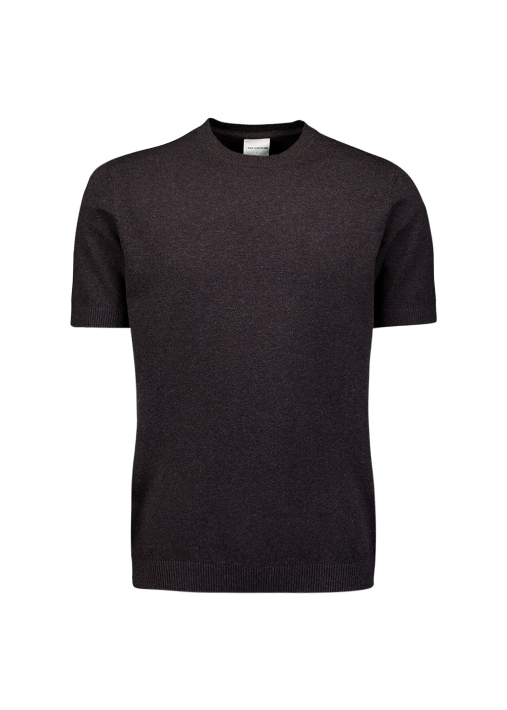 No Excess Pullover Short Sleeve - Dark Brown