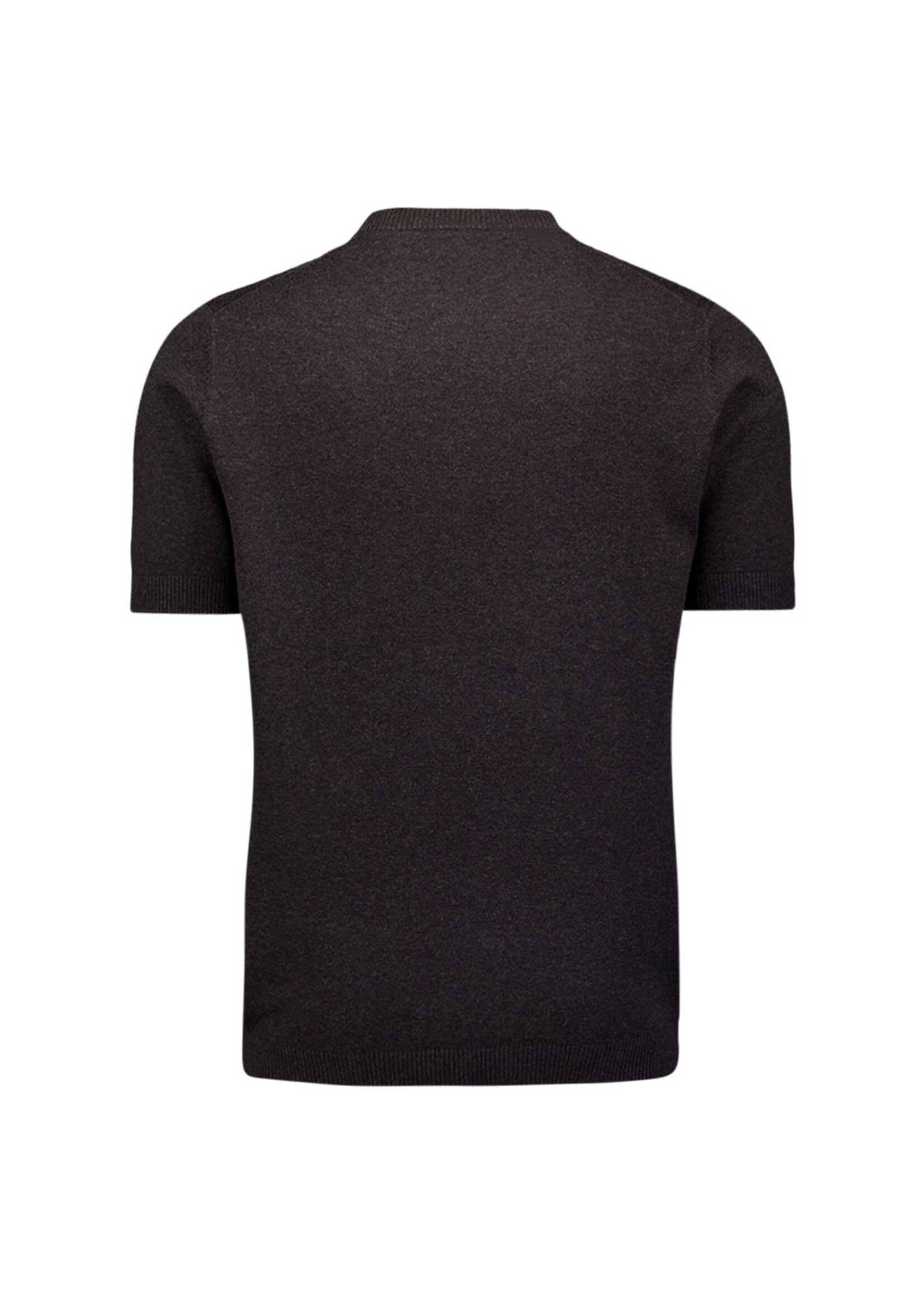 No Excess Pullover Short Sleeve - Dark Brown