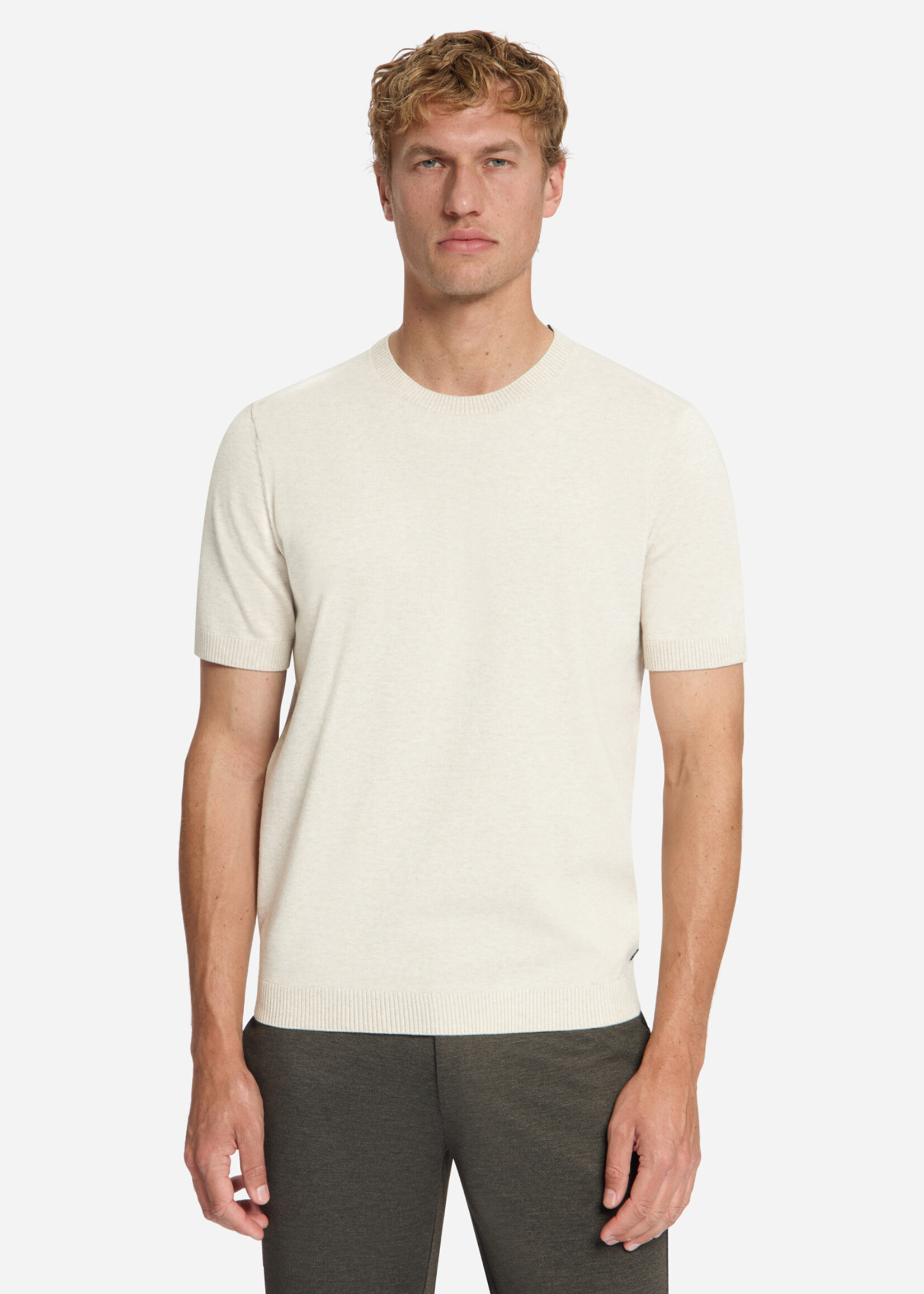 No Excess Pullover Short Sleeve - Stone