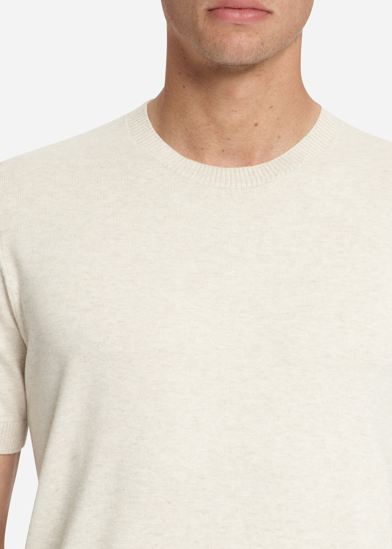 No Excess Pullover Short Sleeve - Stone